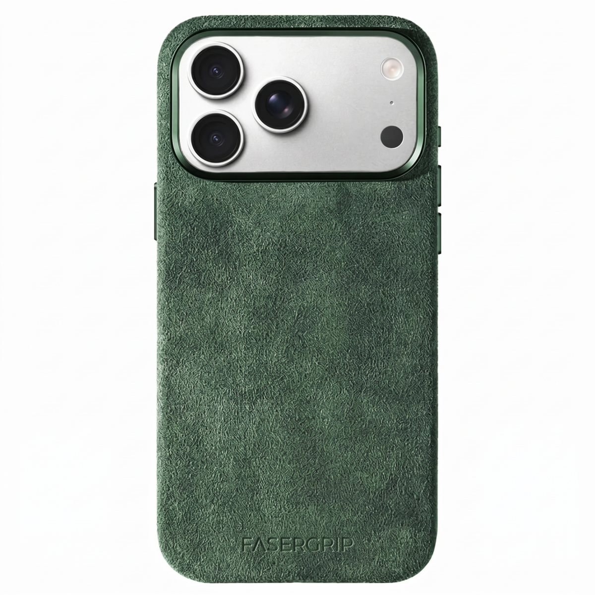 Alcantara Hülle - iPhone 17 Pro Max - Grün