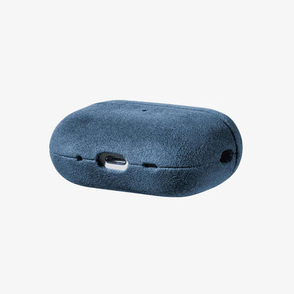 Alcantara Hülle - Airpods Pro 2 - Blau